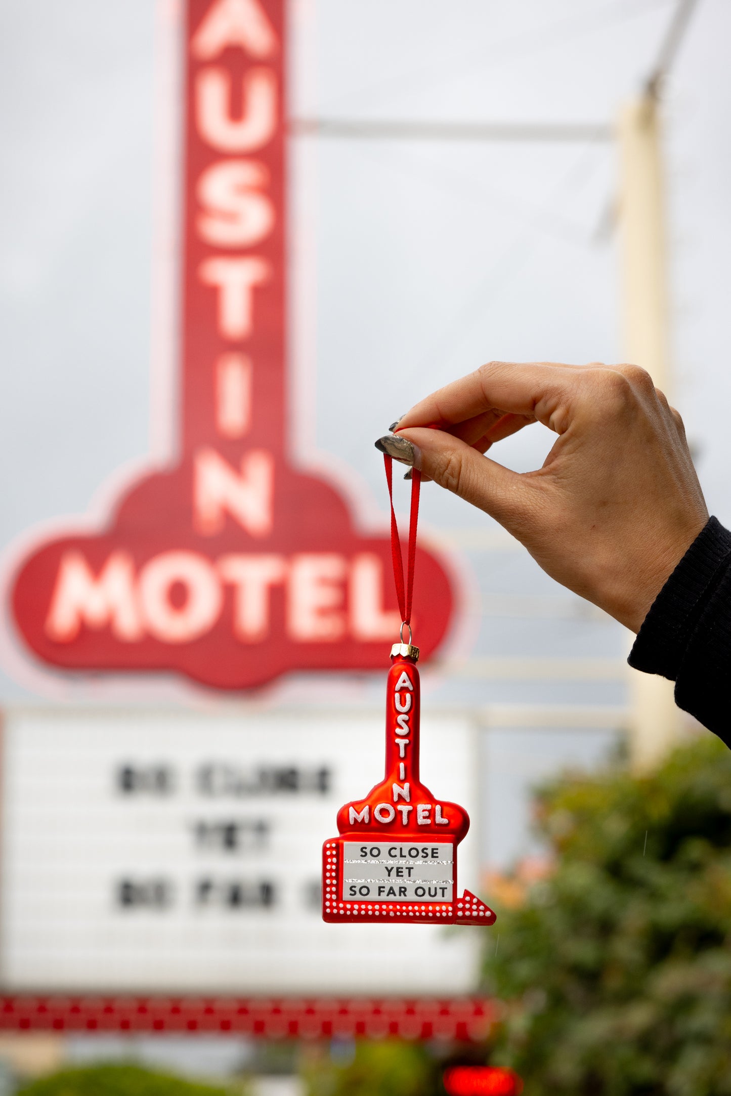 Austin Motel Marquee Ornament