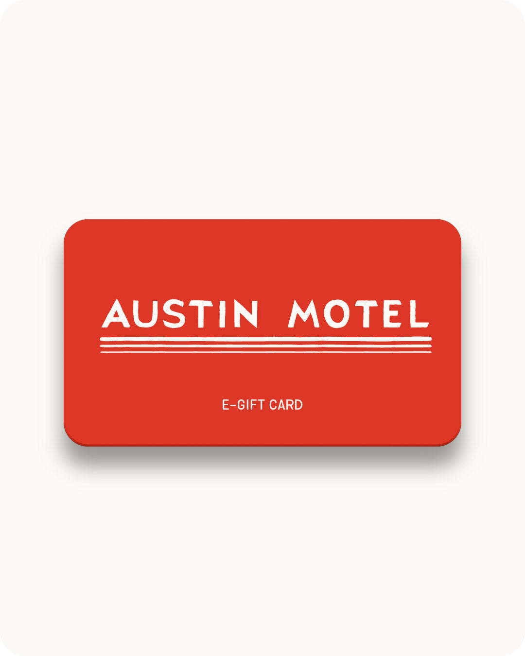Austin Motel Gift Card