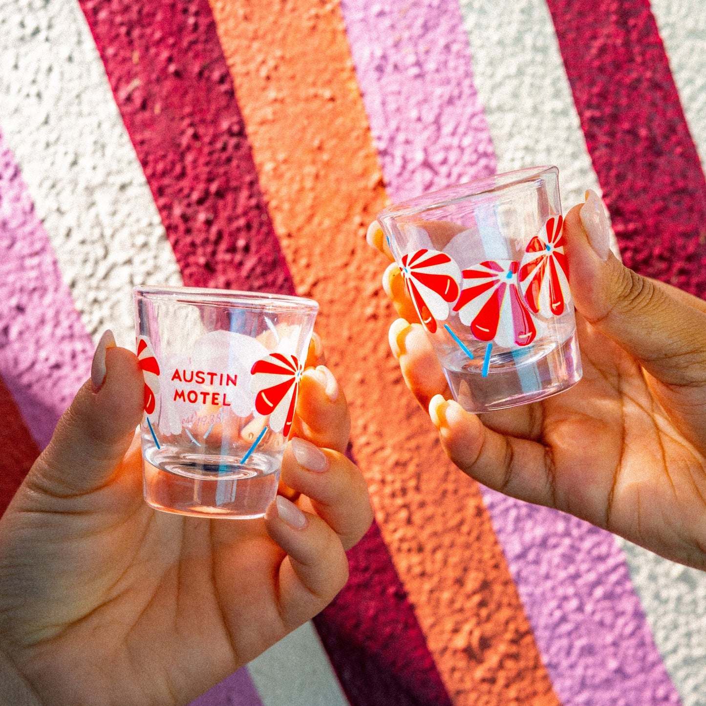 Austin Motel Shot Glass