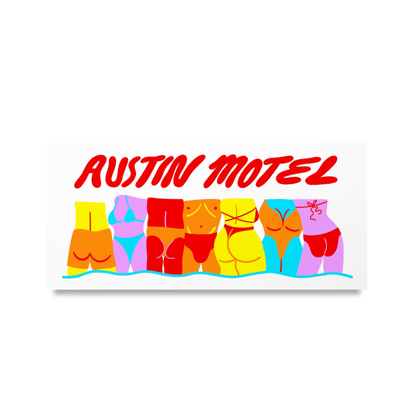 Austin Motel FSG Sticker