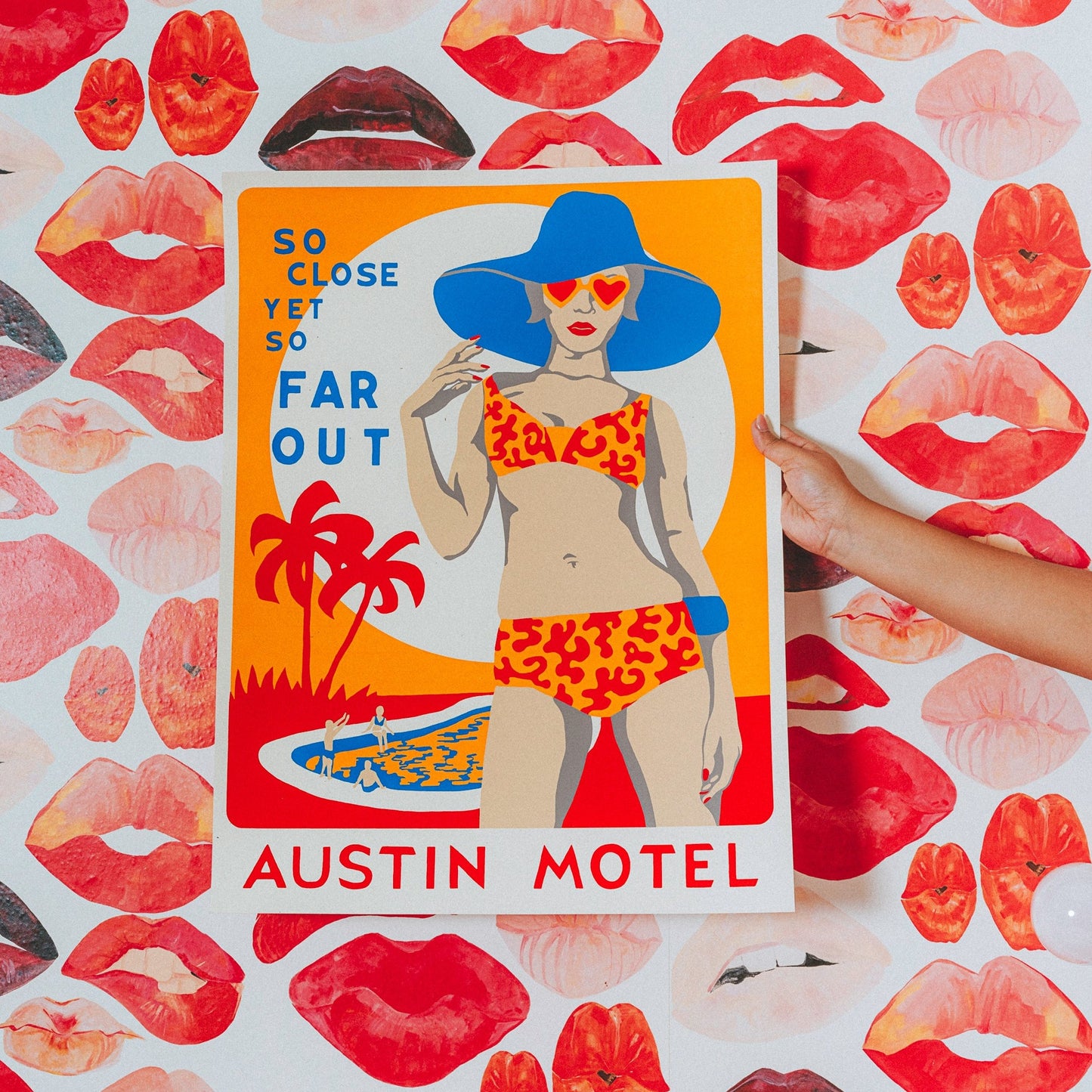 Austin Motel So Close Yet So Far Out Poster