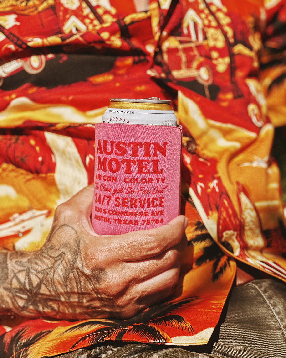 Pink Koozie
