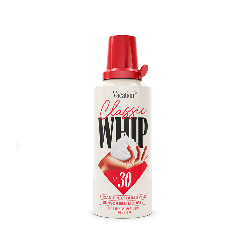 Classic Whip SPF 30 x Vacation Sunscreen