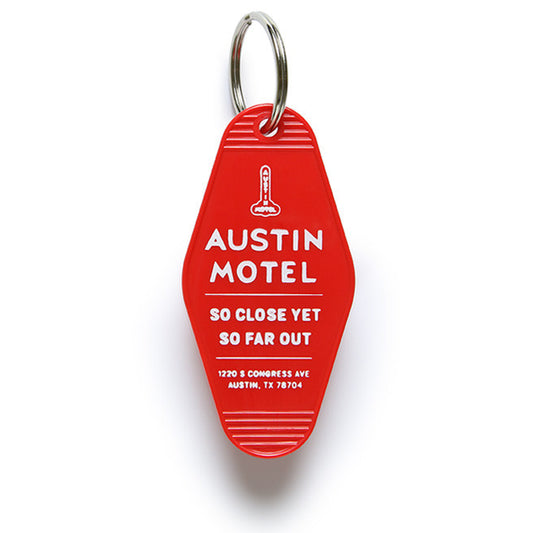 Austin Motel Vintage Keychain