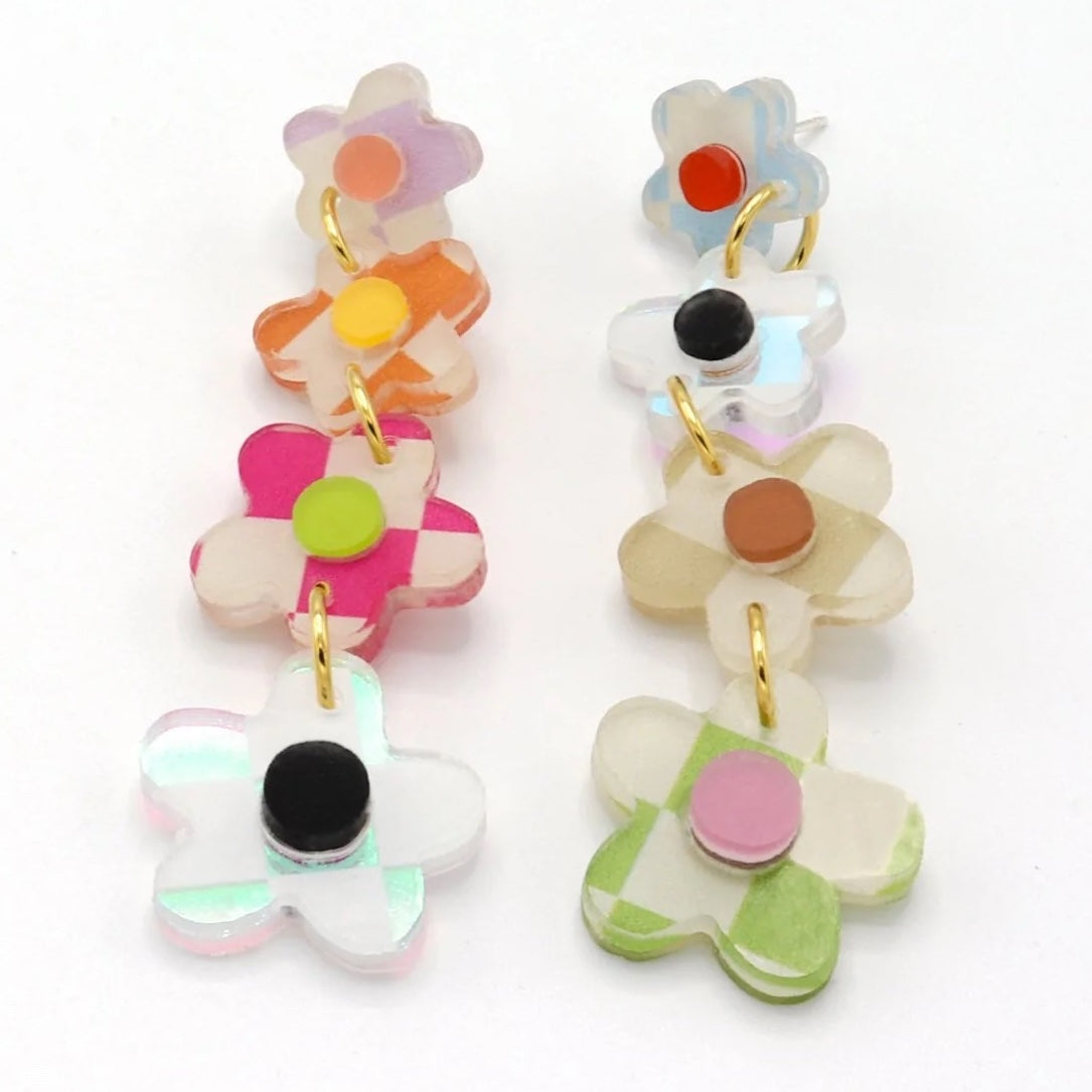 Daisy Pillar Earrings x dconstruct
