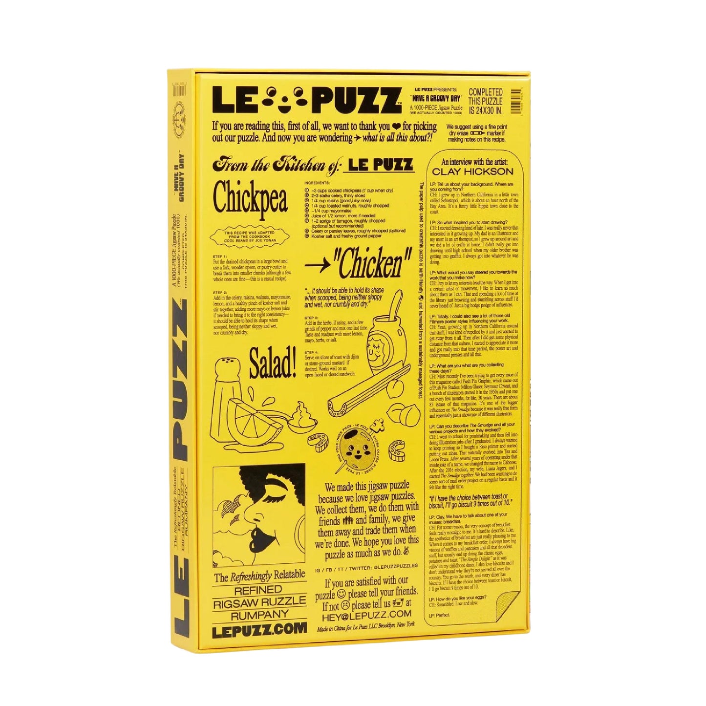 Have A Groovy Day Puzzle x Le Puzz