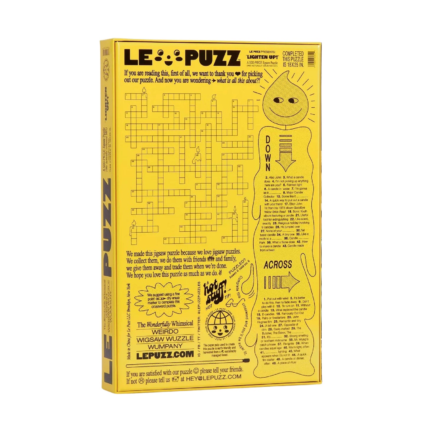 Lighten Up Puzzle x Le Puzz