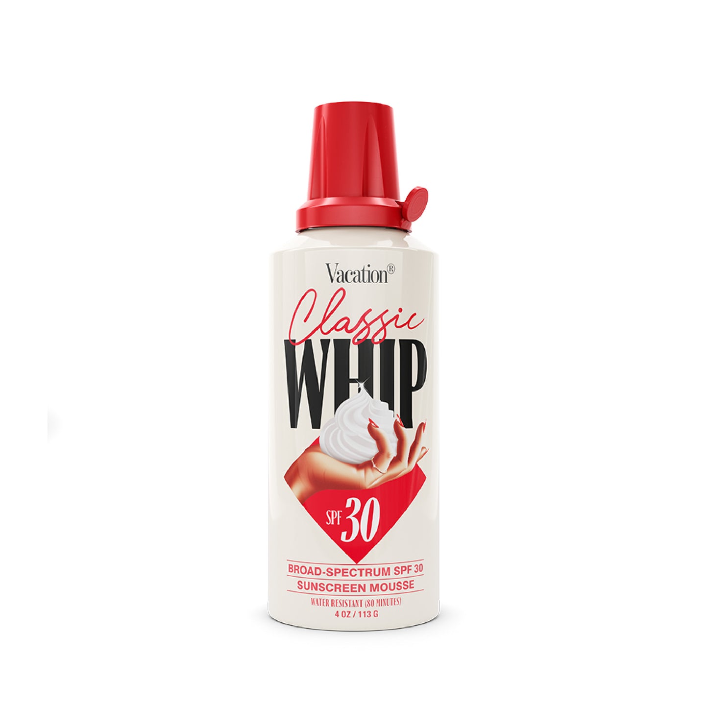 Classic Whip SPF 30 x Vacation Sunscreen