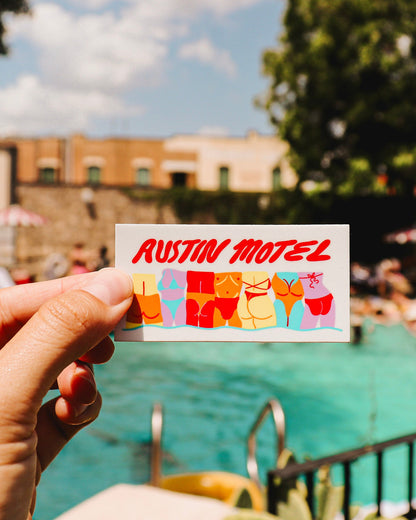 Austin Motel FSG Sticker