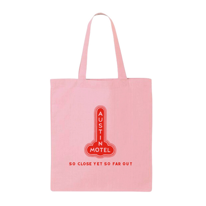 Austin Motel Tote Pink