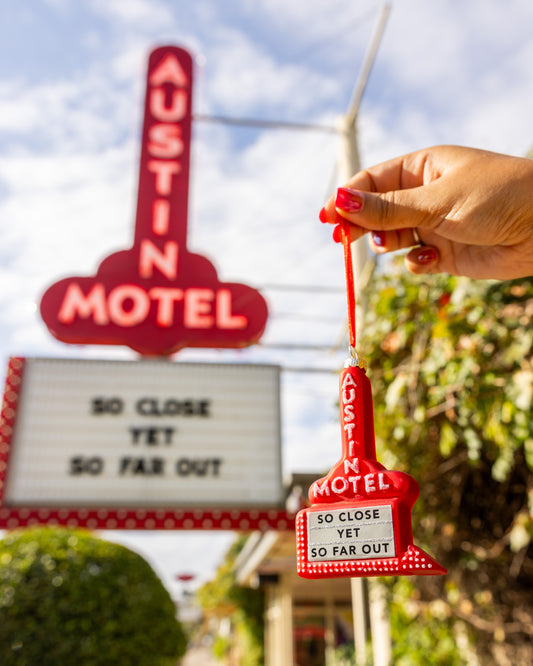 Austin Motel Marquee Ornament