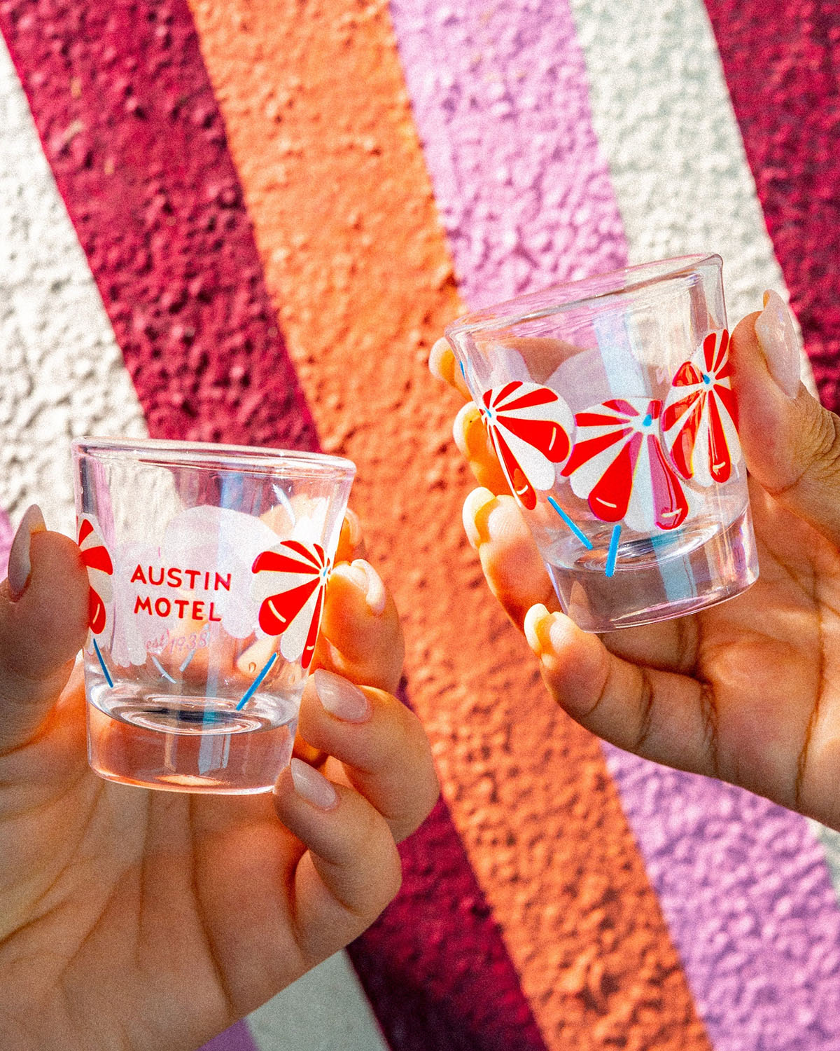 Austin Motel Shot Glass