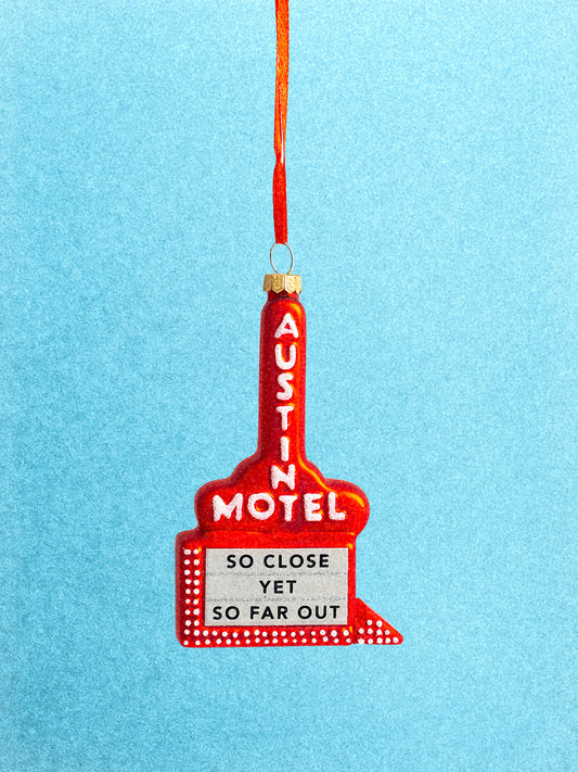 Austin Motel Marquee Ornament