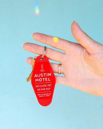 Austin Motel Vintage Keychain