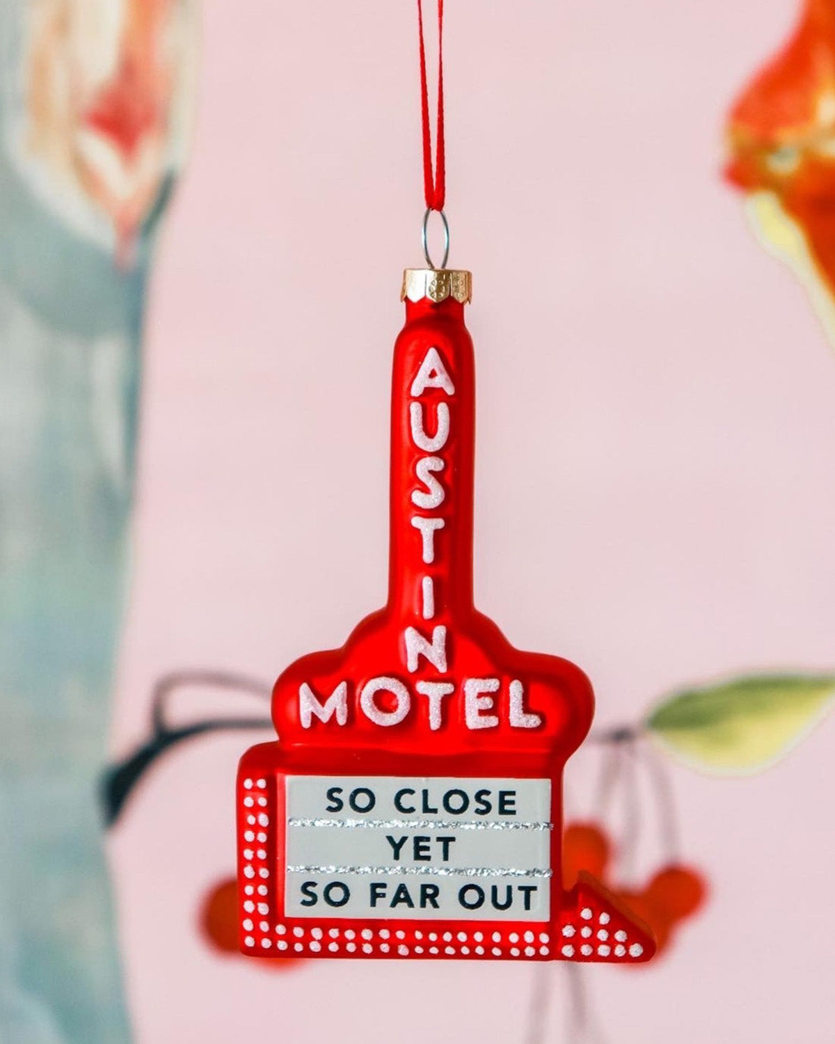 Austin Motel Marquee Ornament