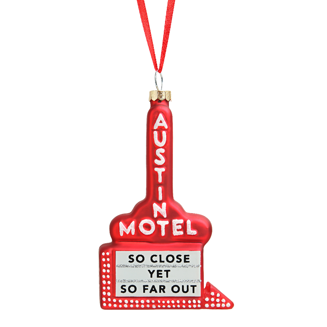 Austin Motel Marquee Ornament