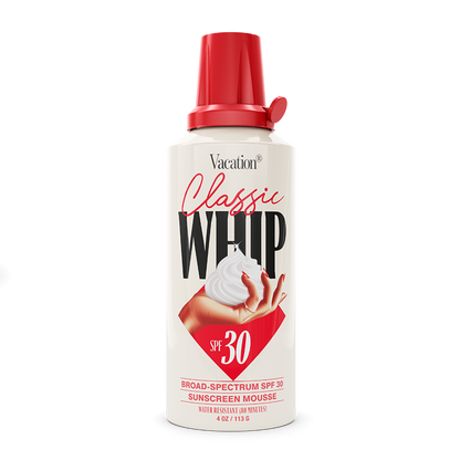 Classic Whip SPF 30 x Vacation Sunscreen