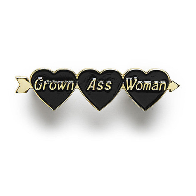 Grown Ass Woman Enamel Pin