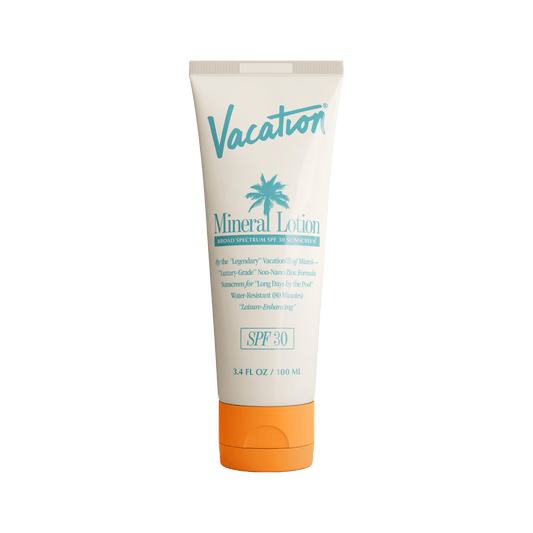 Mineral Lotion SPF 30 x Vacation Sunscreen
