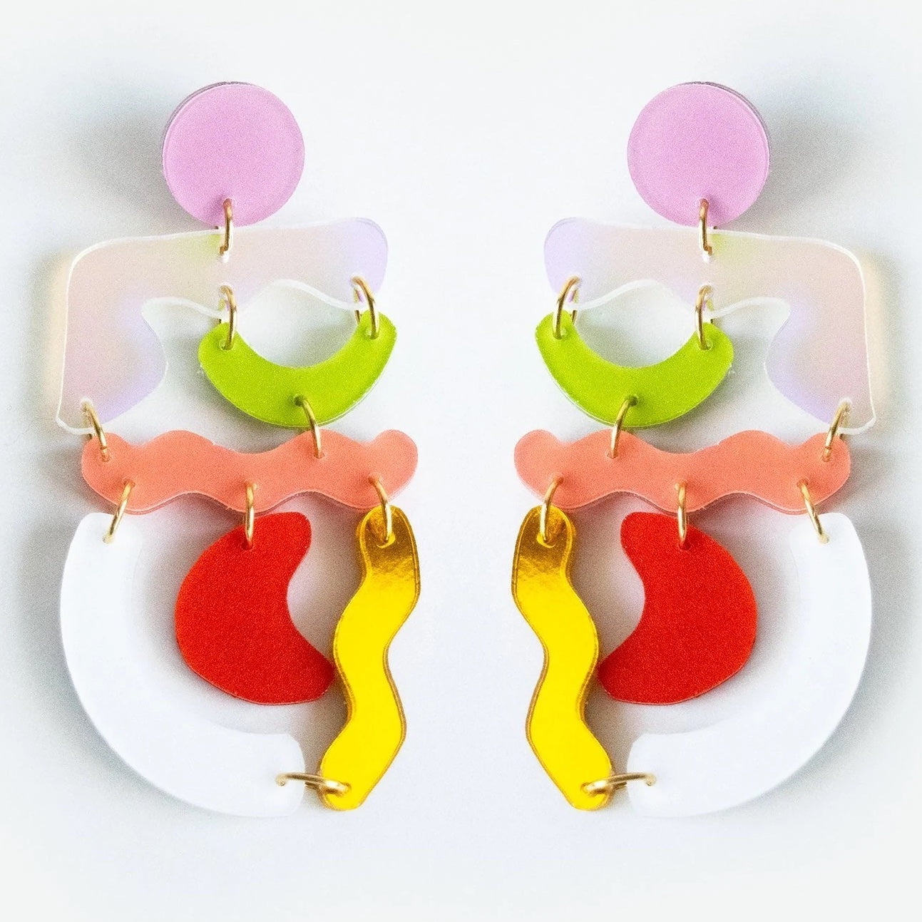Squiggle Mania Earrings x dconstruct