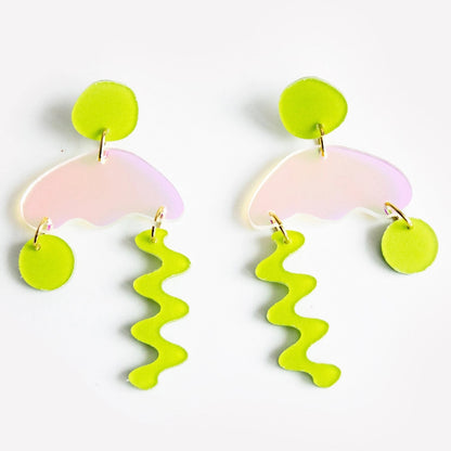 Squiggle Storm Earrings x dconstruct