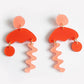 Squiggle Storm Earrings x dconstruct
